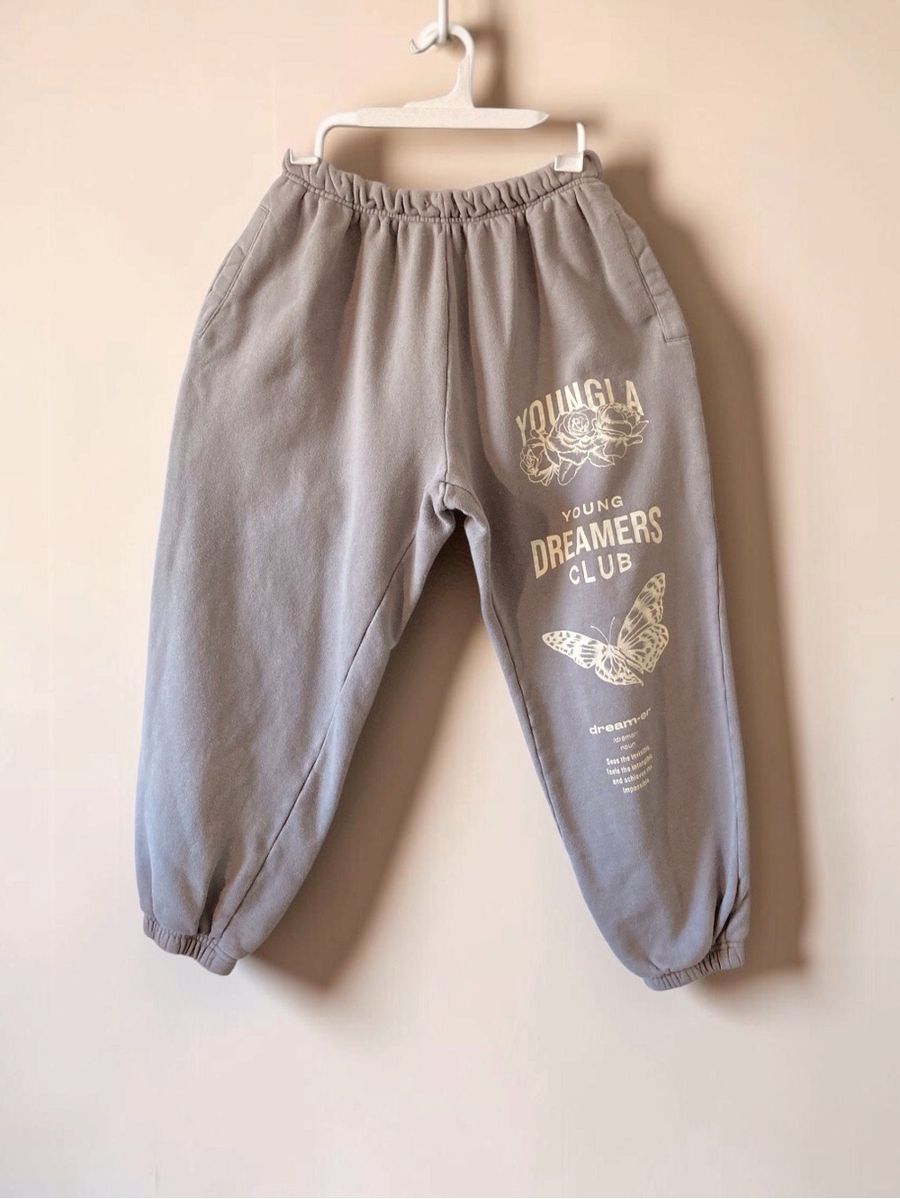 YoungLA Dreamers Club Graphic Jogger Sweatpants Medium Streetwear